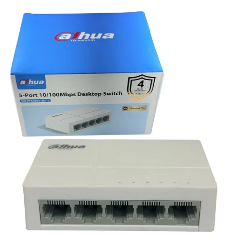 SWITCH DAHUA 5 PTOS 10/100 MBPS DH-SF1005L